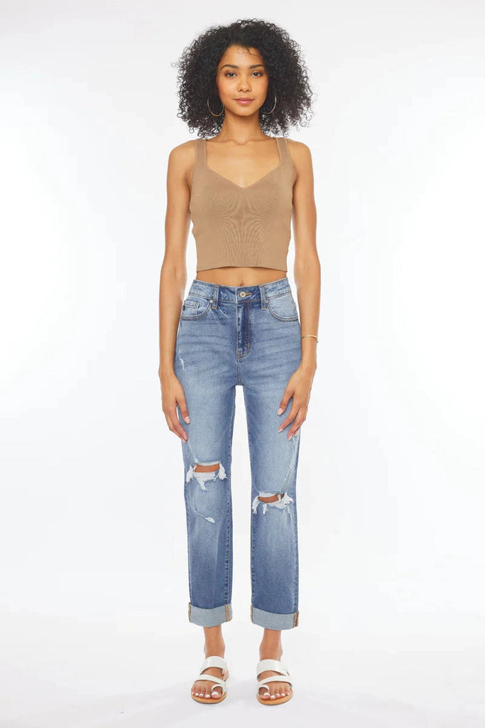 Kancan jeans best sale distressed