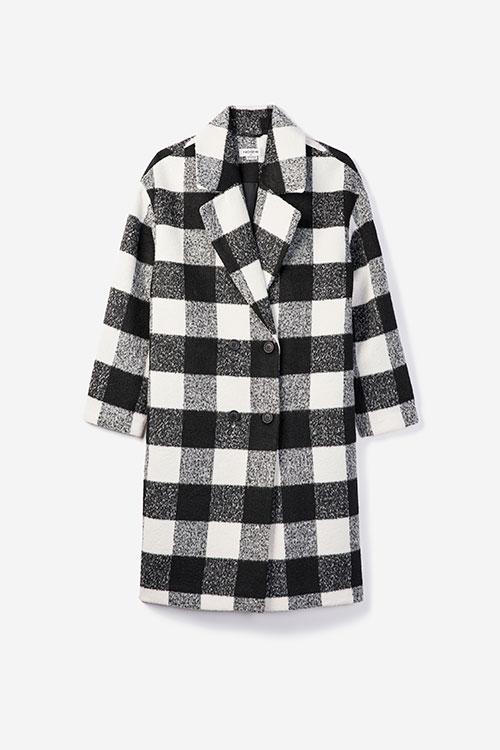 Black and white check 2024 jacket